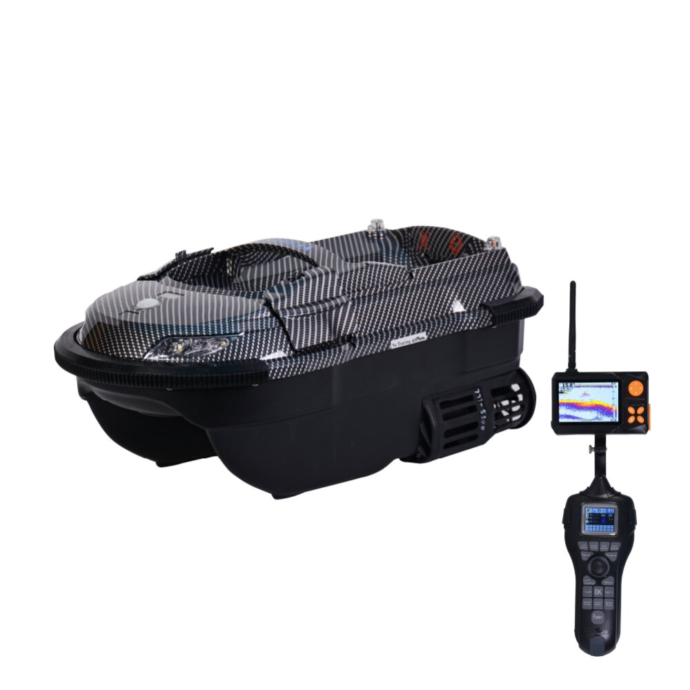 Boatman Vulcan PRO carbon mit GPS + Echolot